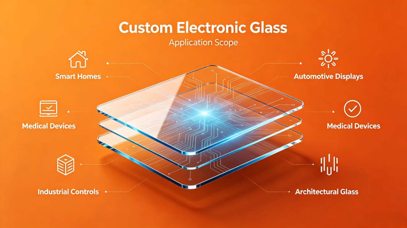 Custom Electronic Glass Product Application