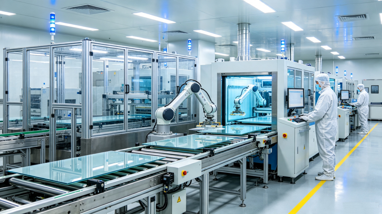 Cover glass production