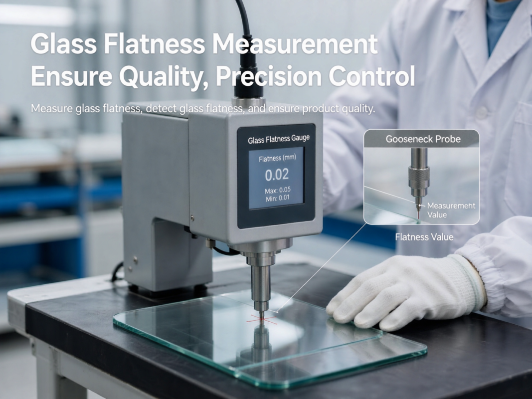 glass flatness for optical bonding
measurement