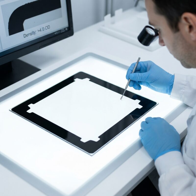Silk screen printing cover glass