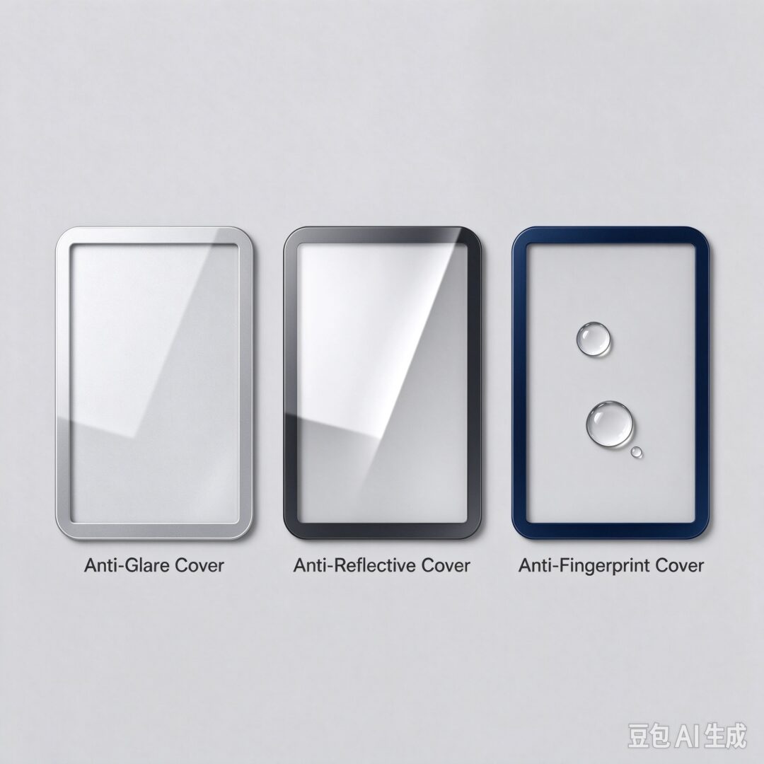 coatings printed glass control panel
